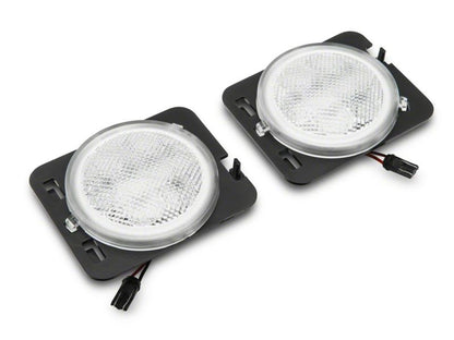 Raxiom 07-18 Jeep Wrangler JK Axial Series LED Side Marker Lights- Clear J119946 J119946 Photo - Close Up