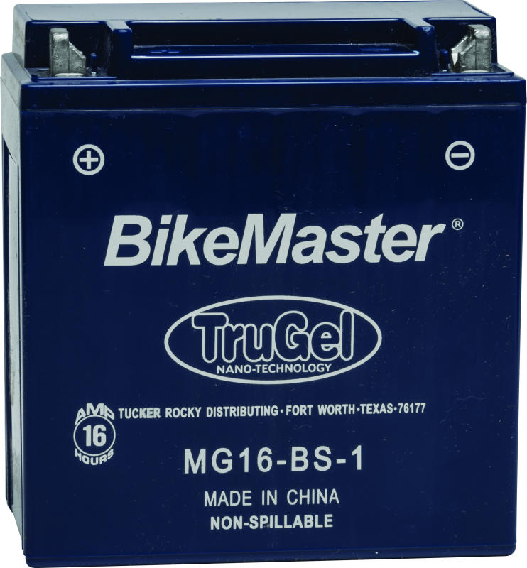 BikeMaster Trugel Battery MG16-BS-1 780521 780521 Photo - Primary