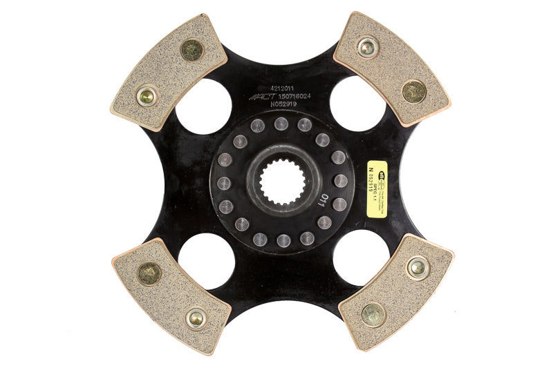 ACT 4-Puck Solid Hub Race Disc Honda Accord ALL 86-89 4212011 Photo - Primary