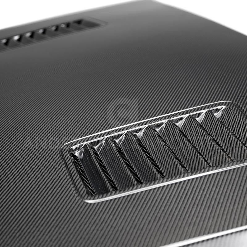 Anderson Composites 2018 Ford Mustang Super Snake Double Sided Carbon Fiber Hood AC-HD18FDMU-SN-DS AC-HD18FDMU-SN-DS User 5