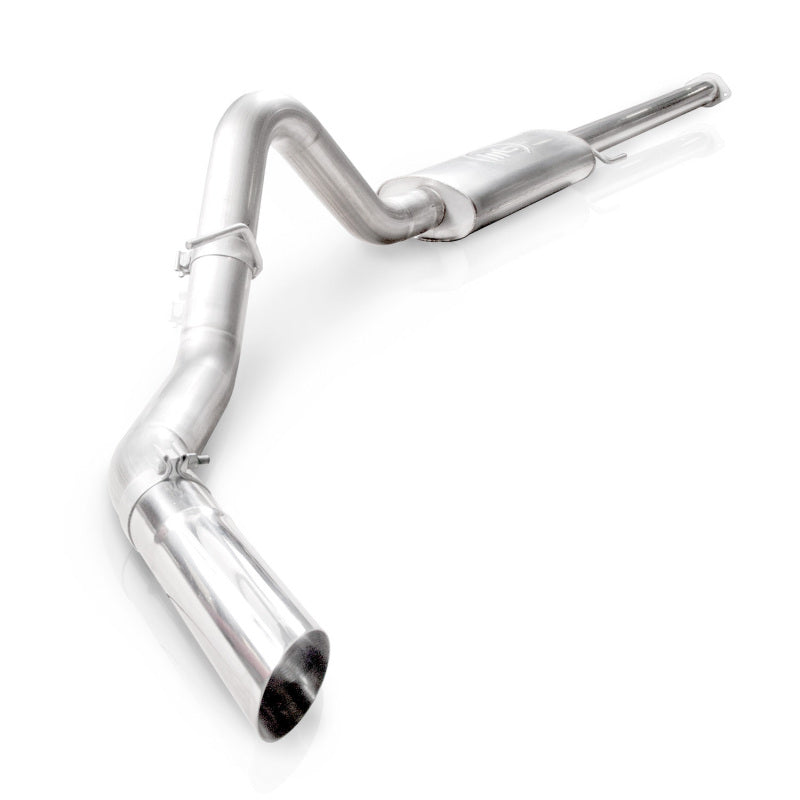Stainless Works 2015-16 Ford F-150 2.7L/3.5L 3.5in Catback S-Tube Muffler Factory Connection FT15ECOCBLMF FT15ECOCBLMF Photo - out of package