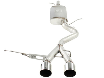 aFe  POWER MACH Force-Xp 2-1/2" 304 SS Cat-Back Exhaust System 49-36408-P Photo - Unmounted