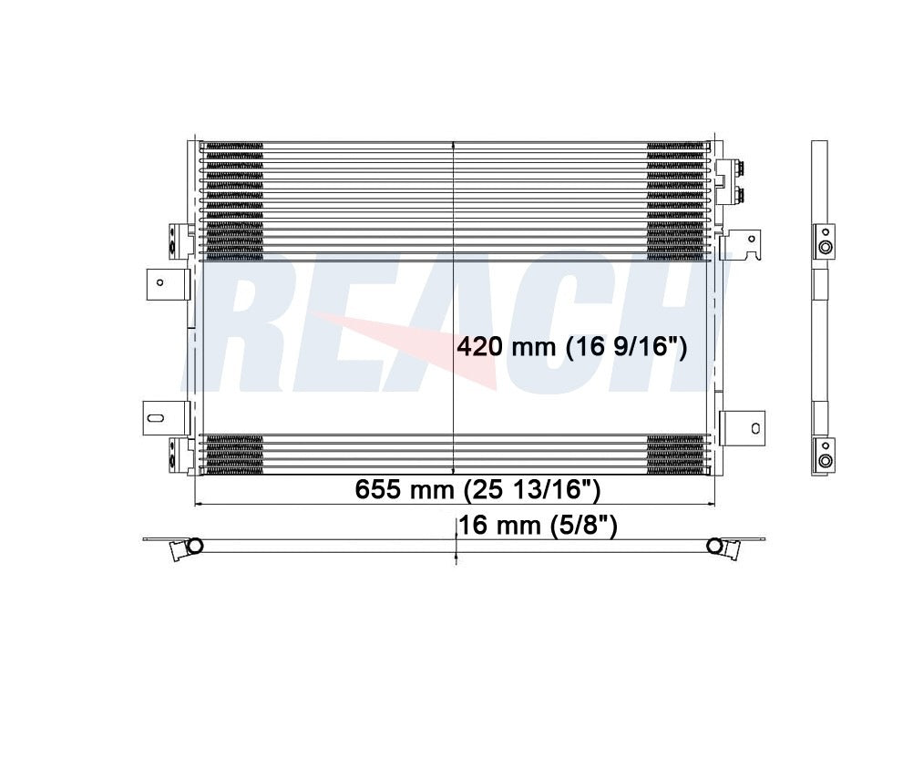 Reach Cooling A/C Condenser 31-3586