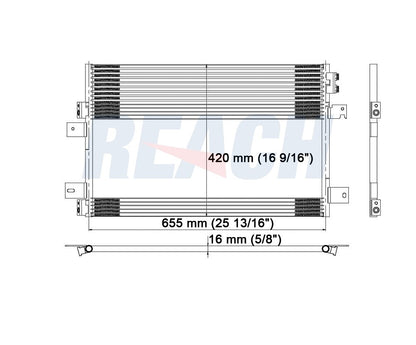 Reach Cooling A/C Condenser 31-3586