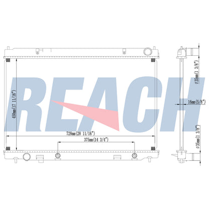 Reach Cooling Radiator 41-13012