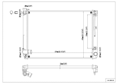 Reach Cooling Radiator 41-13019