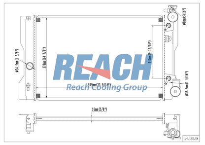 Reach Cooling Radiator 41-13152