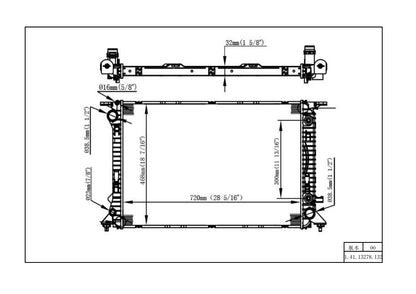 Reach Cooling Radiator 41-13278