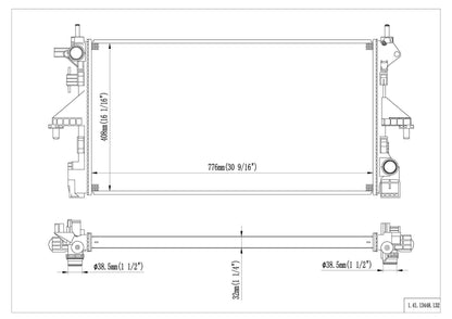 Reach Cooling Radiator 41-13448