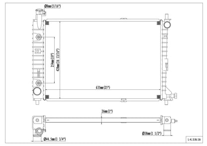 Reach Cooling Radiator 41-2138