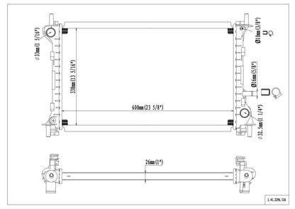 Reach Cooling Radiator 41-2296