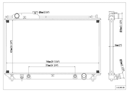 Reach Cooling Radiator 41-2419