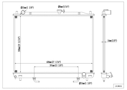 Reach Cooling Radiator 41-2468