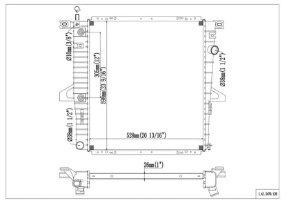 Reach Cooling Radiator 41-2470