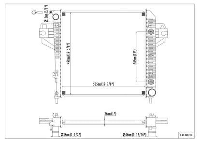 Reach Cooling Radiator 41-2481