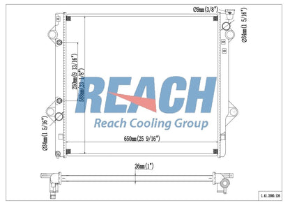 Reach Cooling Radiator 41-2580