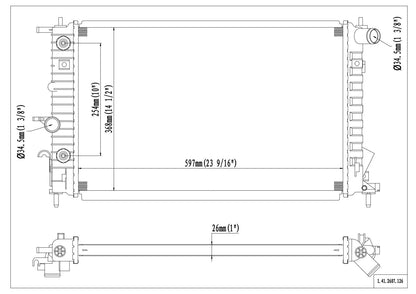 Reach Cooling Radiator 41-2607