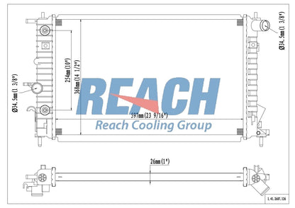 Reach Cooling Radiator 41-2607