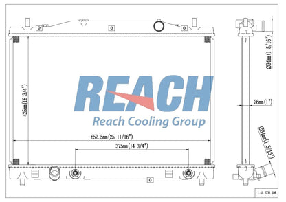 Reach Cooling Radiator 41-2731