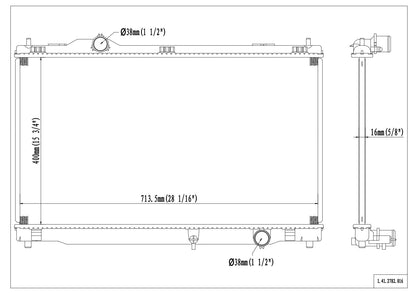 Reach Cooling Radiator 41-2782