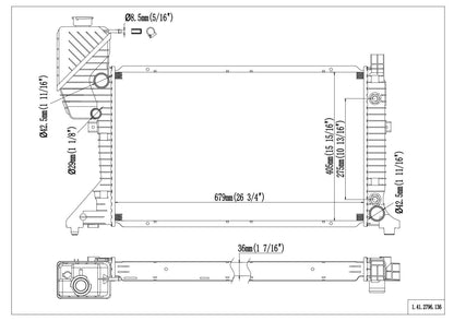 Reach Cooling Radiator 41-2796