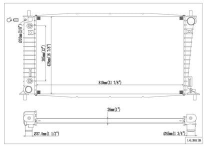 Reach Cooling Radiator 41-2818