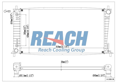 Reach Cooling Radiator 41-2818