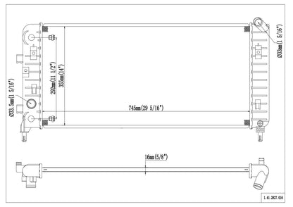 Reach Cooling Radiator 41-2827