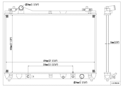 Reach Cooling Radiator 41-2920
