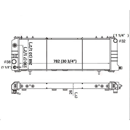 Reach Cooling Radiator 41-78