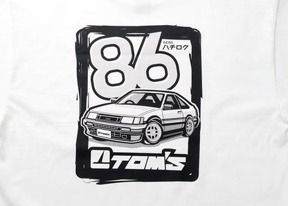 TOM'S Racing AE86 Design T-Shirt