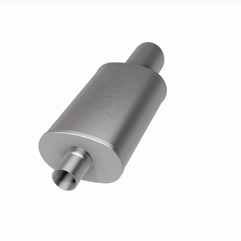MagnaFlow 5" X 8" Oval Center/Center Performance Muffler With Tip 14851 360 Degree Image Set