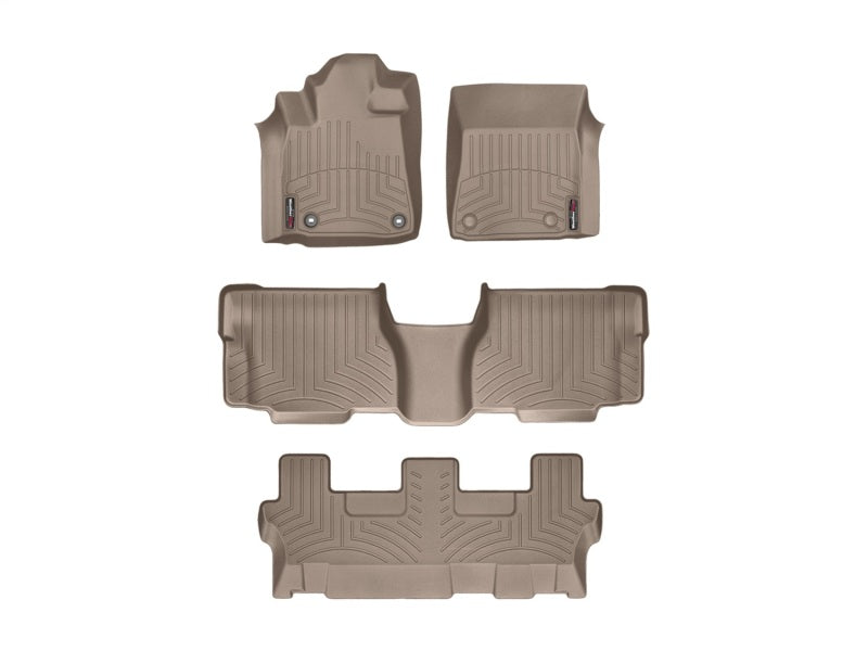 WeatherTech WT FloorLiner - Rear - Tan Floor Mats Floor Mats - Rubber main image