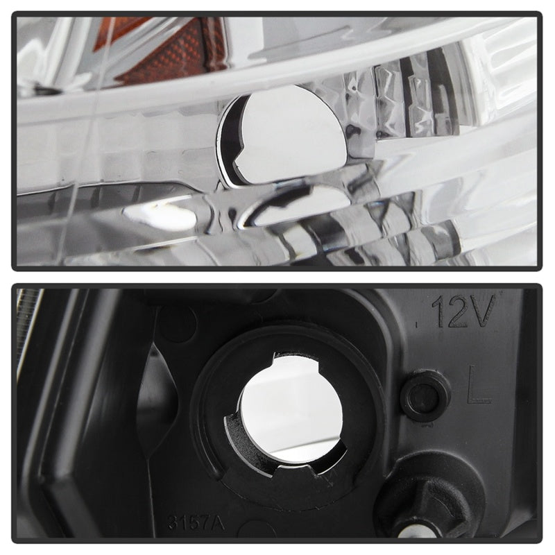 Spyder 09-16 Dodge Ram 1500 Ver 2 Proj Headlight - Light Bar Turn Signal - Chro - PRO-YD-DR09V2-SB-C 5086259 5086259 Photo - Unmounted