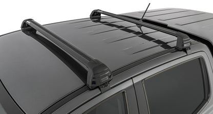 Rhino-Rack 11-20 Ford Ranger PX 4 Door Double Cab Vortex ROC25 Flush 2 Bar Roof Rack - Black RV0321B RV0321B Photo - Primary