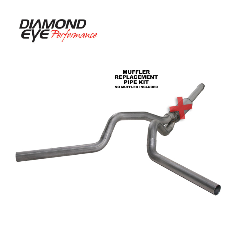 Diamond Eye Performance Diamond Eye KIT 4in CB DUAL SS: 94-97 FORD 7.3L F250/F350 PWRSTROKE K4312S-RP K4312S-RP Photo - Primary