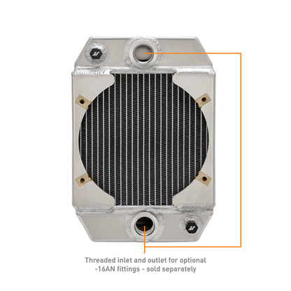 Mishimoto Universal Drag Race Performance Aluminum Radiator - Natural MMRAD-UNI-DRGN MMRAD-UNI-DRGN User 1