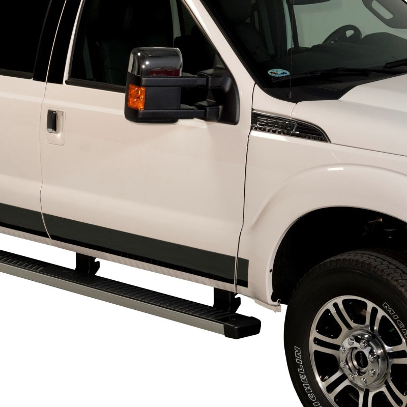 Putco 11-16 Ford SuperDuty - Reg Cab 8ft (10pcs - 6.25in Wide) Black Platinum Rocker Panels 9751451BP 9751451BP Photo - Primary
