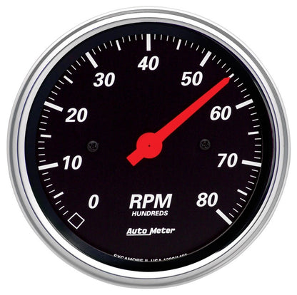 Autometer Designer Black 70-74 E-Body/Cuda/Challenger Dash Kit 6pc Tach/ MPH/ Fuel/ Oil/ WTMP/ Volt 7029-DB 7029-DB User 1