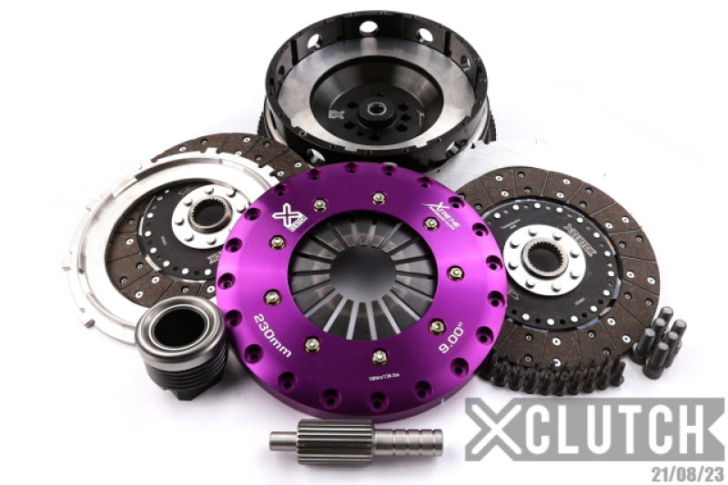 XCLUTCH XCL Clutch - 9in Twin Solid Organic Drivetrain Clutch Kits - Multi main image