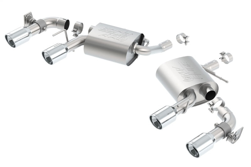 Borla 2016 Chevy Camaro V6 AT/MT ATAK Rear Section Exhaust w/ Dual Mode Valves 11931 11931 Photo - Primary