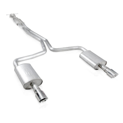 Stainless Works 2010-18 Ford Taurus SHO V6 2-1/2in Catback Chambered Mufflers X-Pipe TA10ECOCB TA10ECOCB Photo - out of package
