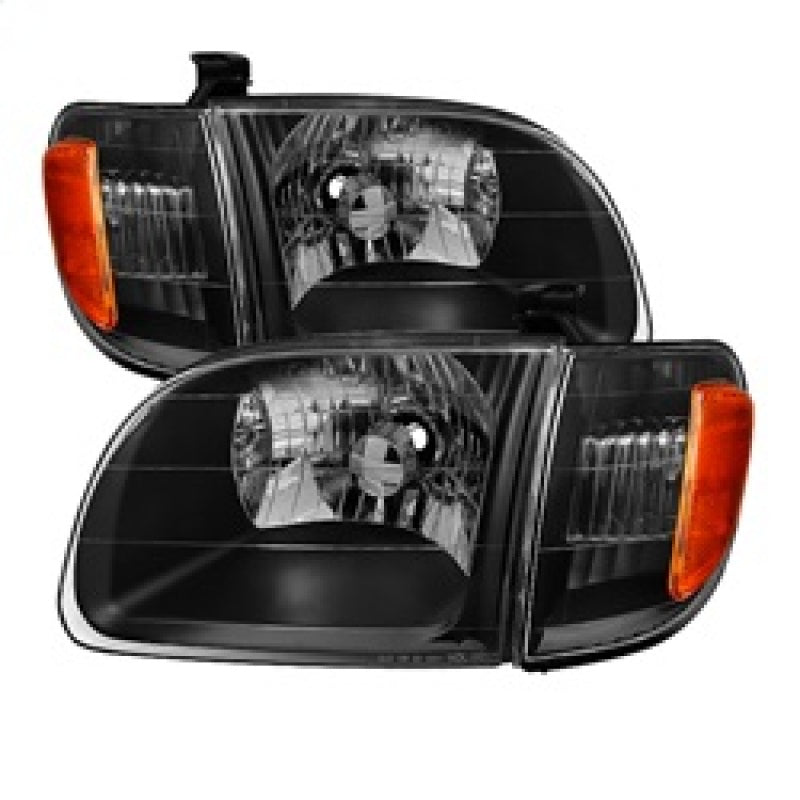 SPYDER Xtune Toyota Tundra Regular/Access Cab 00-04 OEM Style Headlights & Corner Lights HD-JH-TTUN00-AM-BK 9033292 9033292 Photo - Primary