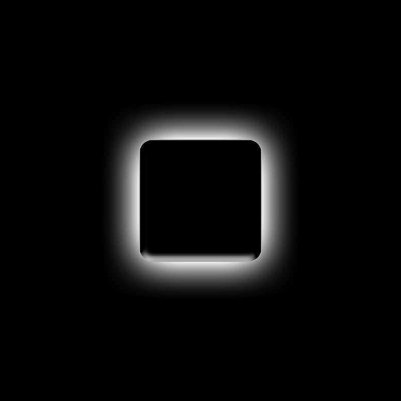 ORACLE Lighting Universal Illuminated LED Letter Badges - Matte Black Surface Finish - I 3141-I-001 3141-I-001 Photo - Primary