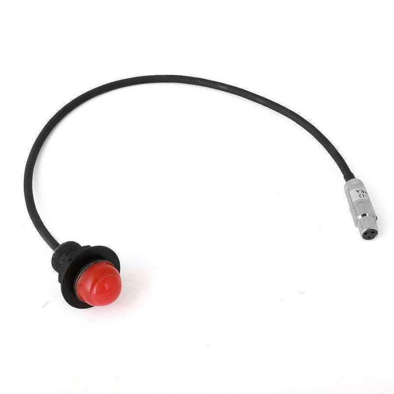 Rugged Radios Hole Mount Push to Talk Cable (PTT) with 12 Straight Cord for Intercoms PTT-HM-SC-12 PTT-HM-SC-12 Photo - Primary