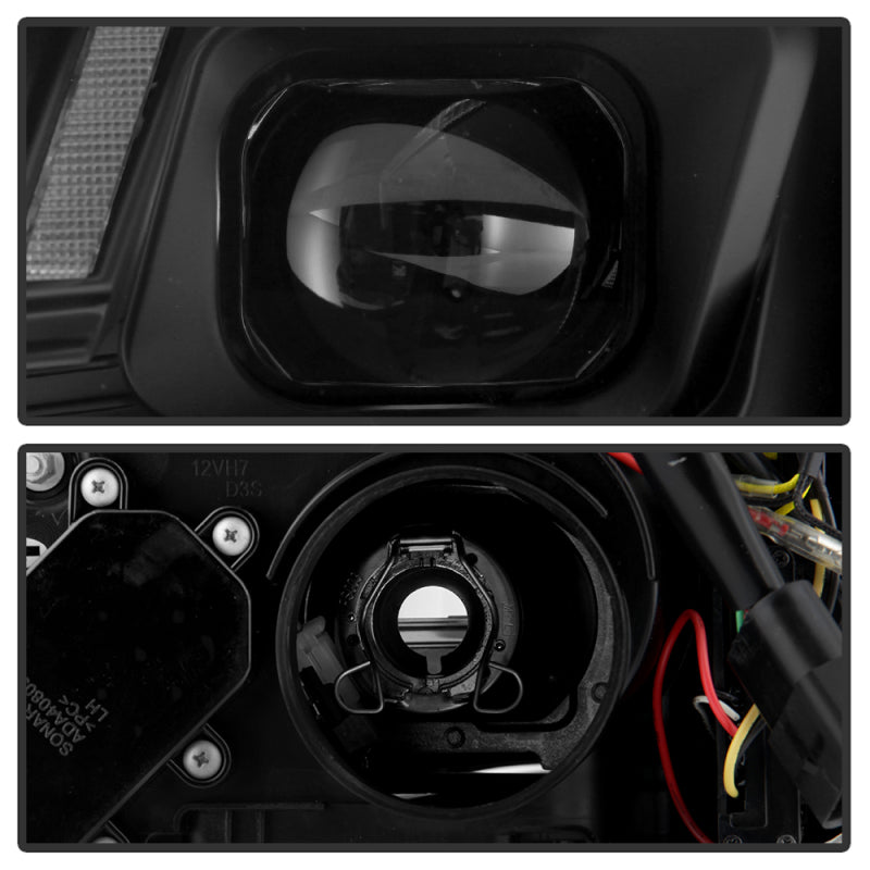 Spyder 13-16 Audi A4/S4 Halogen Model Only Projector Headlights - Black PRO-YD-AA413HALSI-BK 5088321 5088321 User 2