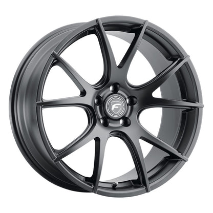 Forgestar CF5V 19x9.5 / 5x114.3 BP / ET29 / 6.4in BS Satin Black Wheel F22299565P29 F22299565P29 Photo - Primary