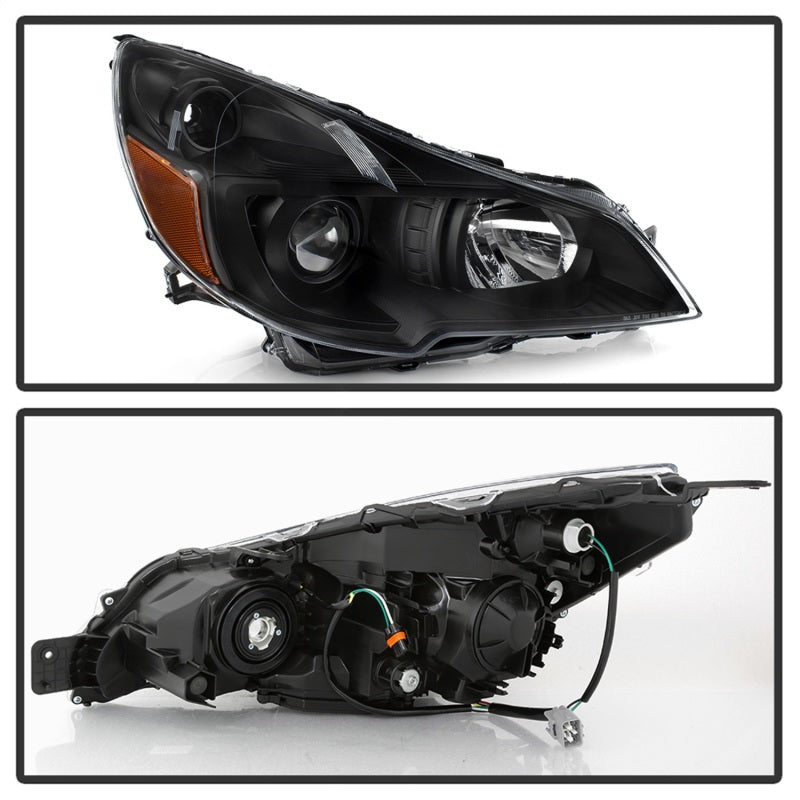 SPYDER xTune 13-14 Subaru Legacy/Outback OEM Style Headlights-Black (HD-JH-SLEG13-AM-BK) 9042317 9042317 Photo - Unmounted