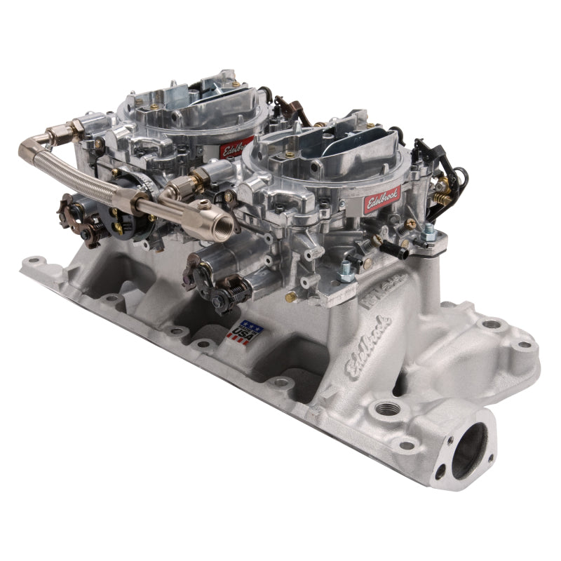 Edelbrock Dual Quad Kit RPM Air-Gap 289-302 Ford 2035 2035 Photo - Primary