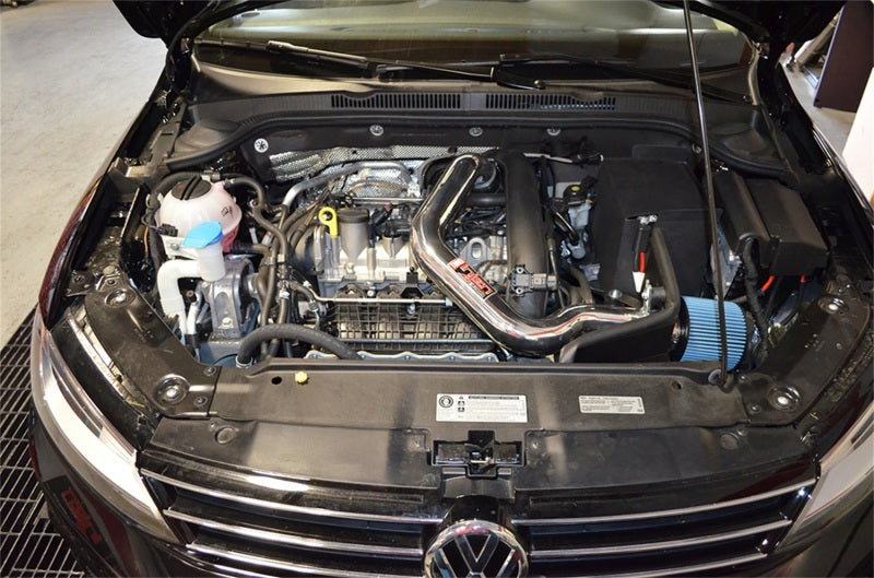 Injen 2016 Jetta I4 1.4L TSI SP Series Short Ram Polished Intake Sys SP3030P Photo - Mounted
